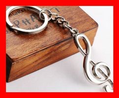 Schlüsselanhänger Notenschlüssel Musik Gitarre Tromepte