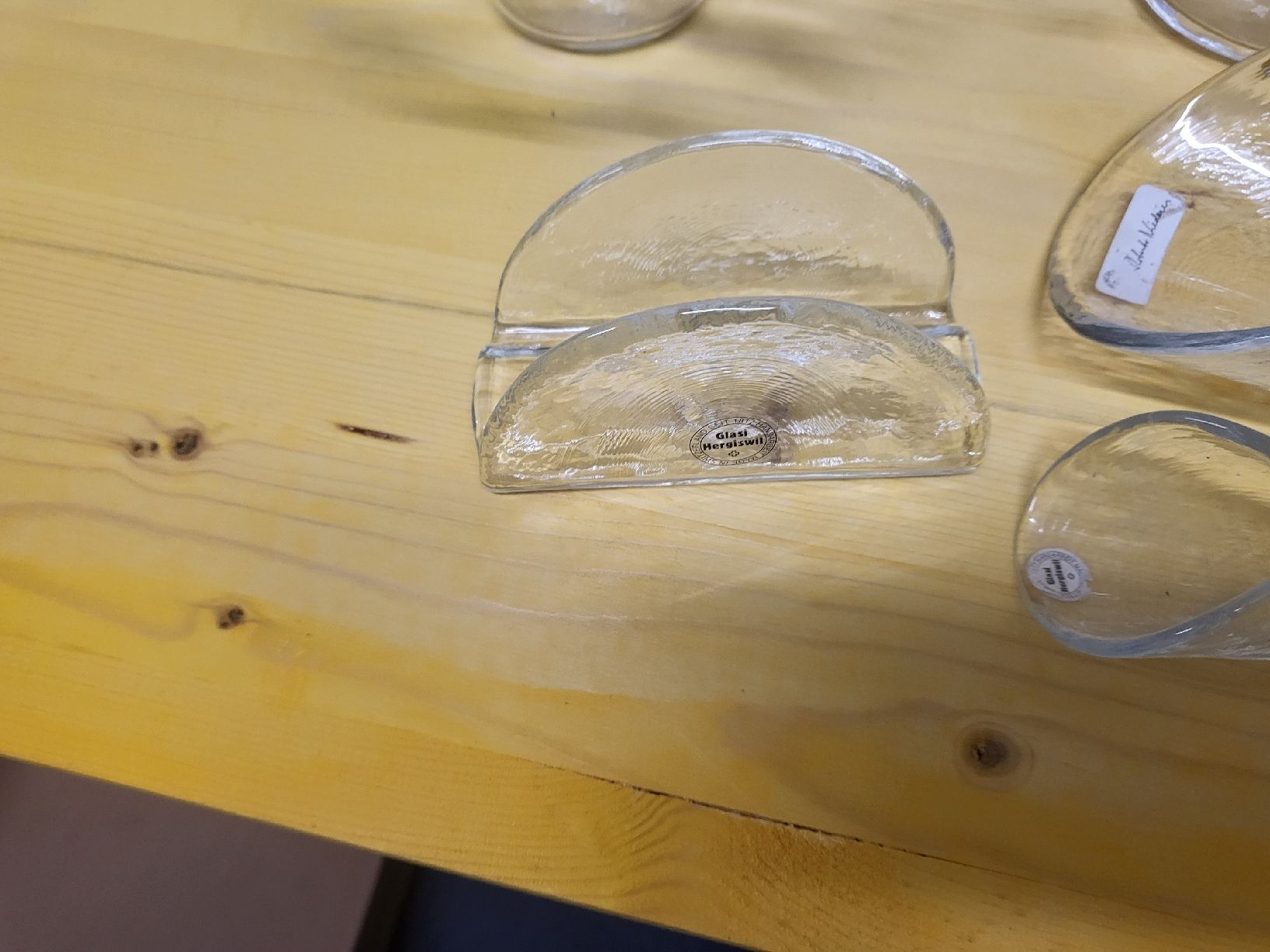 Glasi Hergiswil Bicchieri: Glasi Hergiswil diverse Artikeln – Nuovo (secondo la descrizione) da Gutenswil venduto da Spomi 2