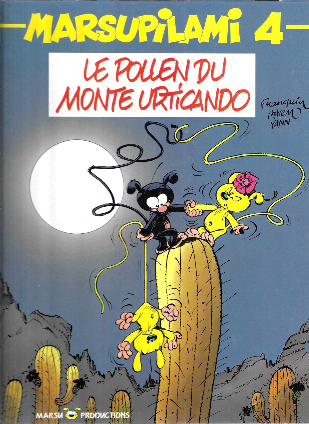 Fumetti: Marsupilami - Le pollen du Monte Urticando - E.O. 1989 TBE++ – Usato da Savagnier venduto da Ne2065