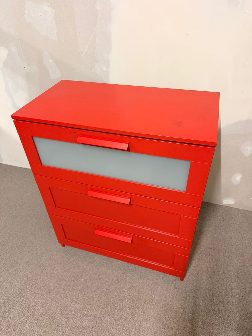 Cassettiere: Ikea Brimnes Kommode in Rot von Ikea mit 3 Schubladen – Usato da Rickenbach ZH venduto da Der-Insider 5