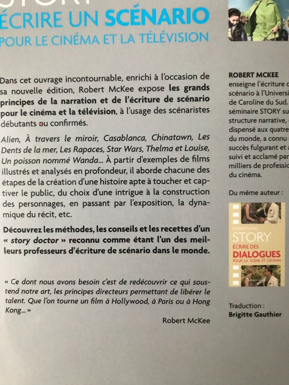 Libri: Story - Robert Mc Kee en français – Usato da Ecublens VD venduto da Largo1 1