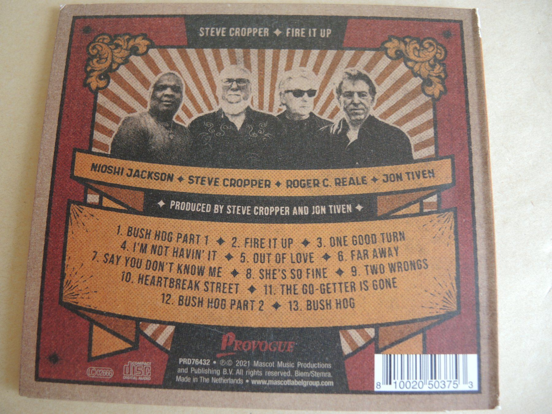 CDs: Steve Cropper - Fire It Up CD | – Gebraucht aus Rorschach von maeck8 2
