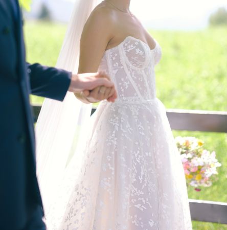 Secondhand Brautkleid Loren Bride "Aventurine", Grösse 38