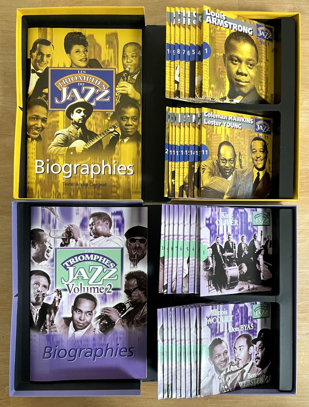 CDs: Les triomphes du Jazz - 2 coffrets avec 40 CD's – D'occasion à Savagnier par Ne2065 2
