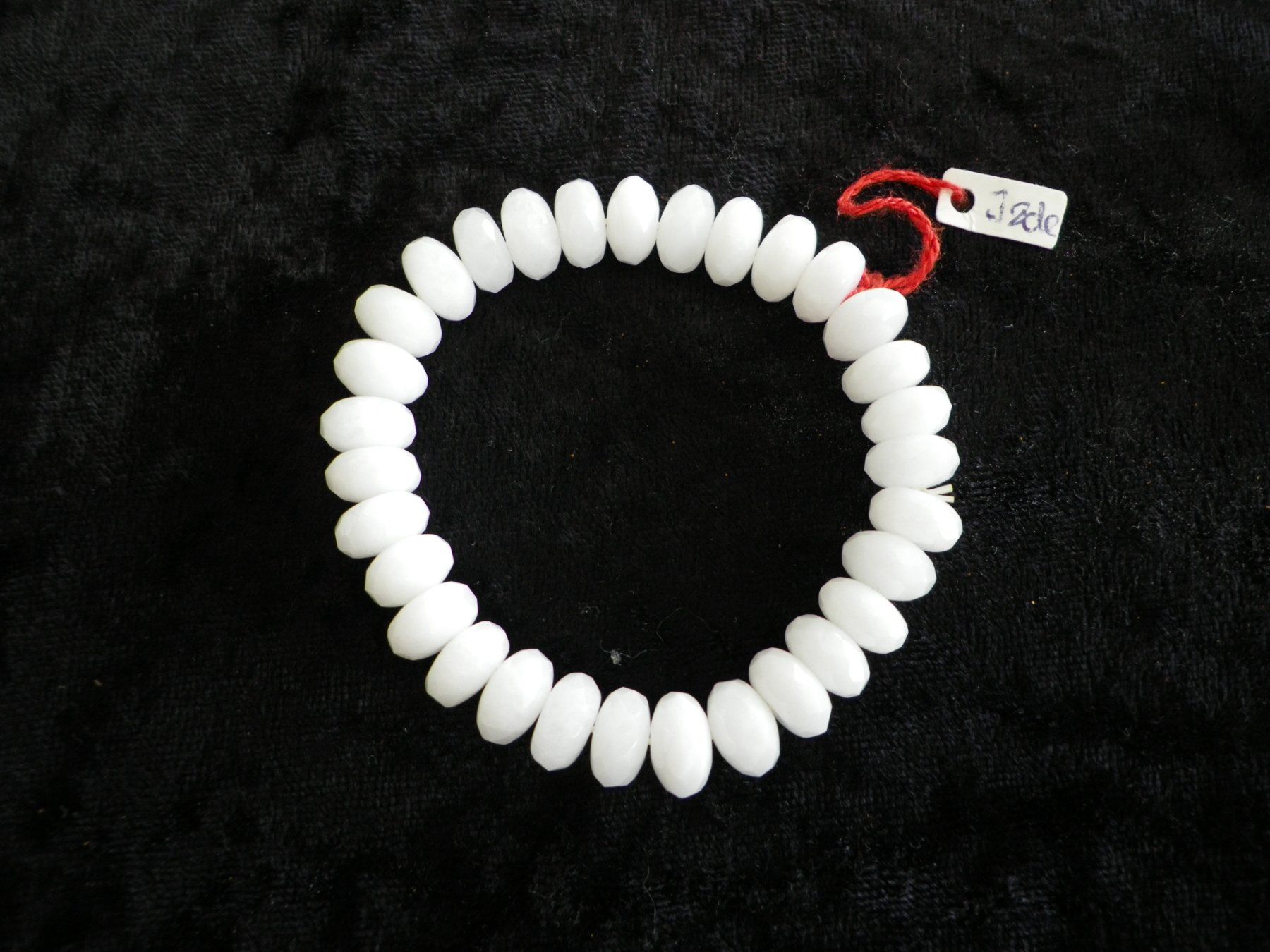 Bracciali & Braccialetti: Jade - Armband weiss – Usato da Reinach BL venduto da Annodomini 1