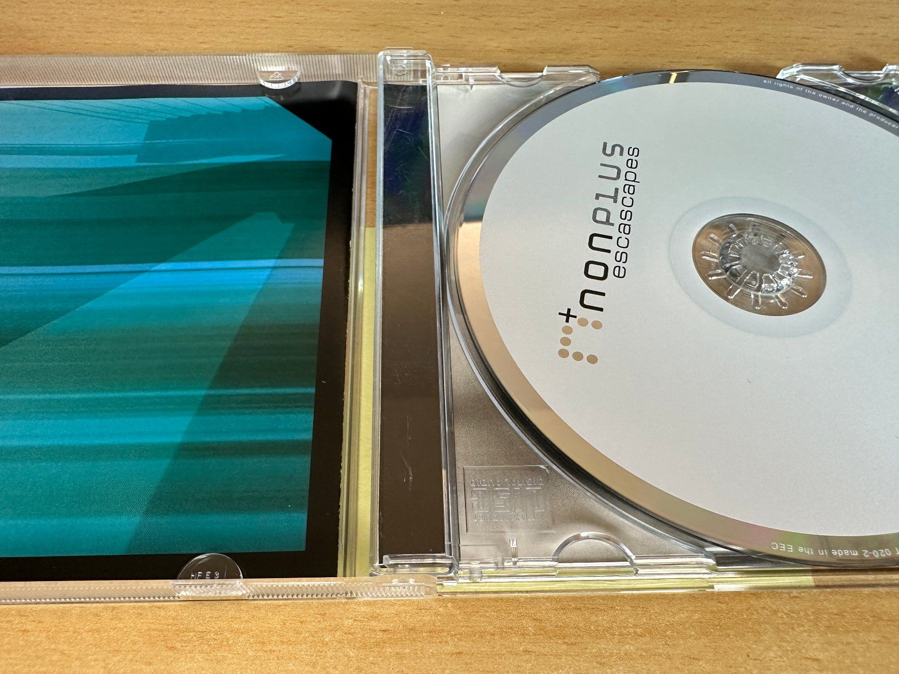 CD: Nonplus – Escascapes – Usato da Rikon im Tösstal venduto da Alpenmutz 2