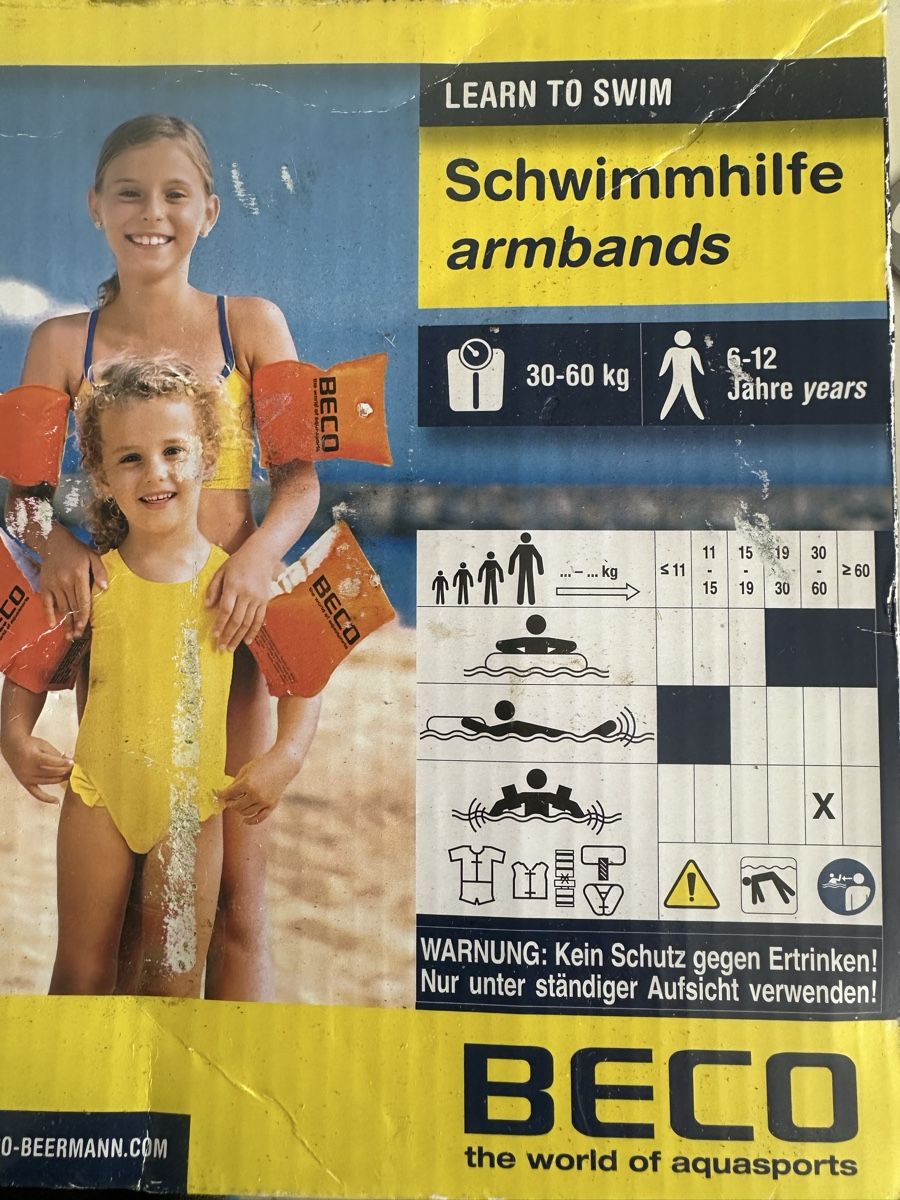 Salvagente: BECO Schwimmflügel NEU – Nuovo (secondo la descrizione) da Busswil venduto da billib 1