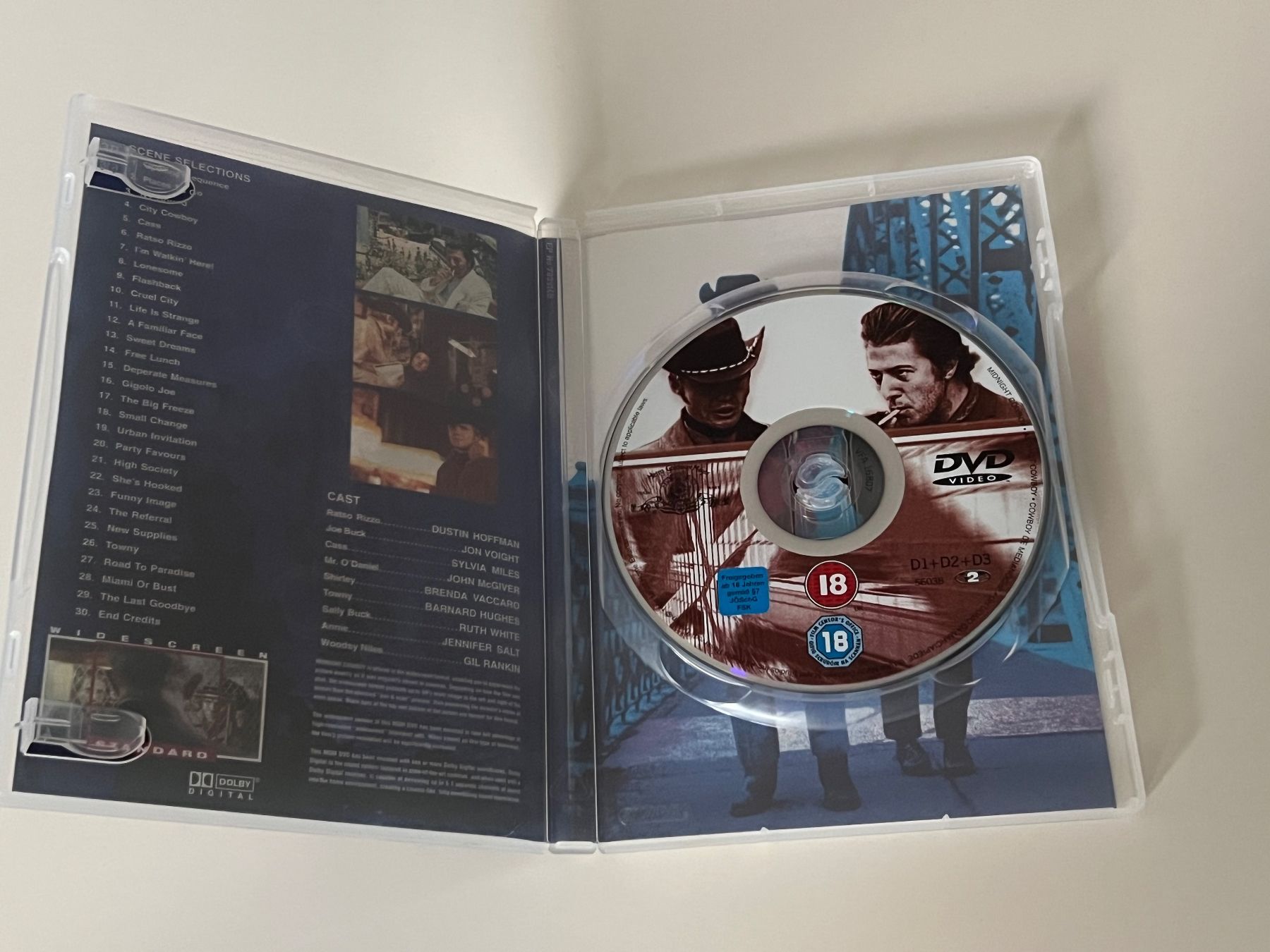 Tous les DVDs: Midnight Cowboy DVD - Asphalt Cowboy DE – D'occasion à Altstätten SG par sheamus 2