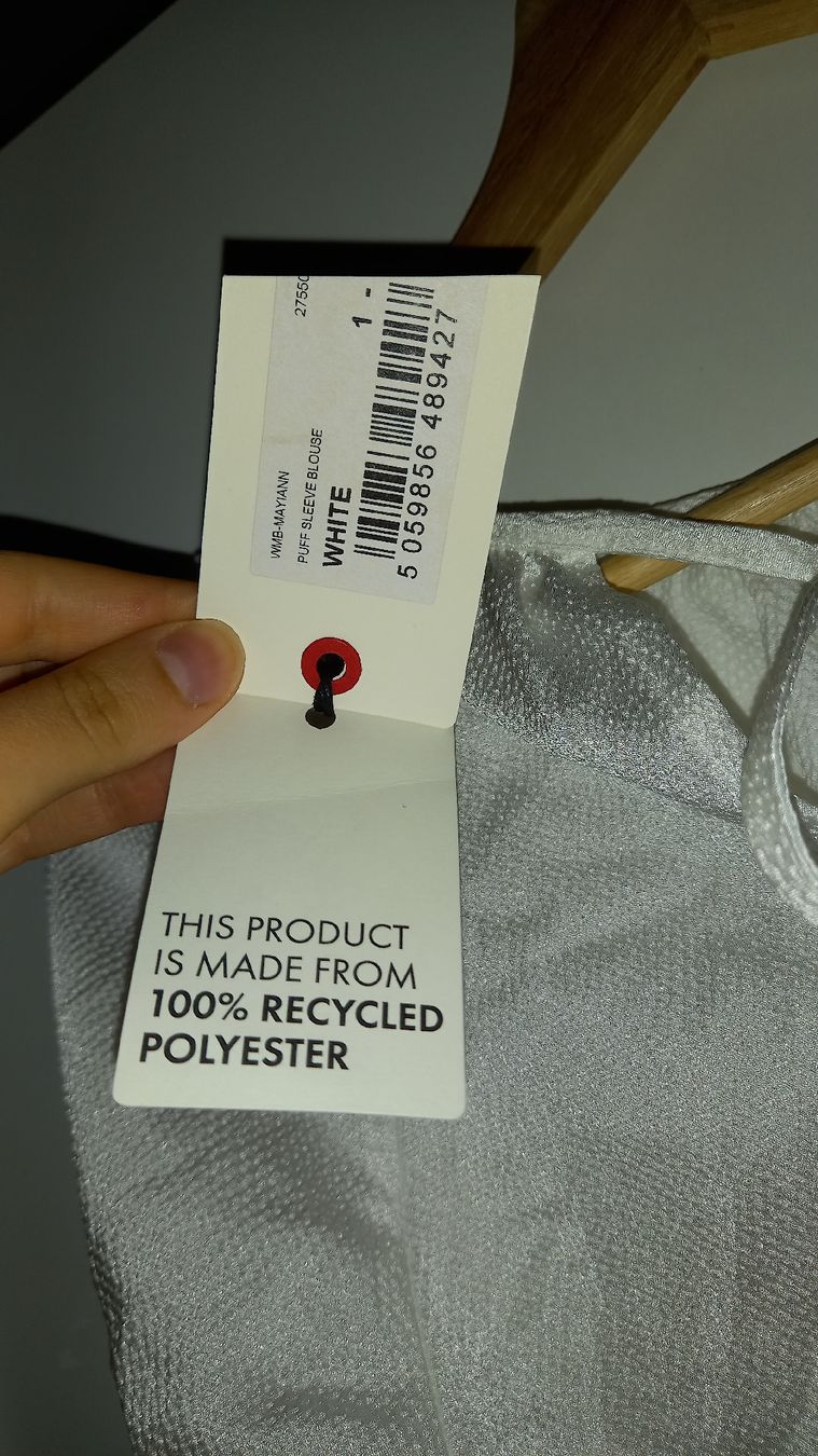 Top: Ted Baker White Puff Sleeve Blouse - New with Tags – Nuovo e nell'imballaggio originale da Zürich venduto da eil_ksp8 2