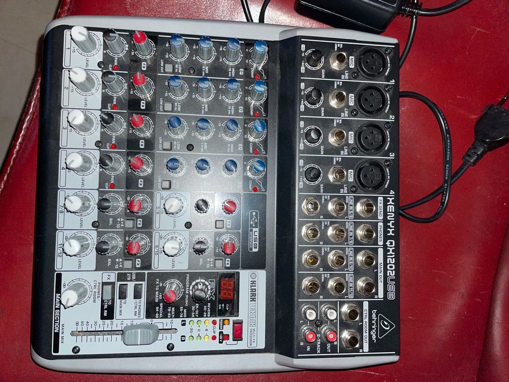 Behringer XENYX Q1202usb mischpult interface Kaufen auf Ricardo