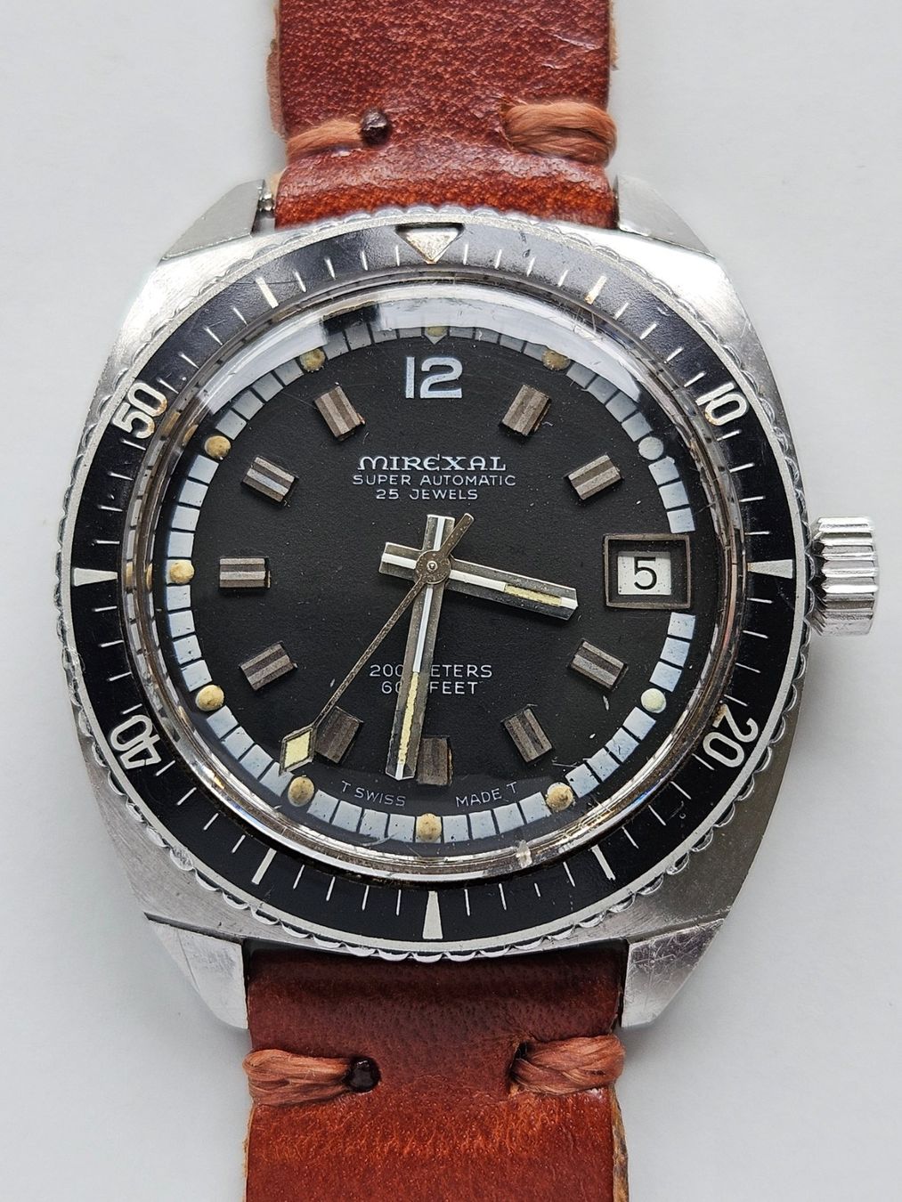 Mirexal Orologi: 504 Mirexal Superautomatic 25 Jewels Taucher Date – Usato da Berikon venduto da mmm21