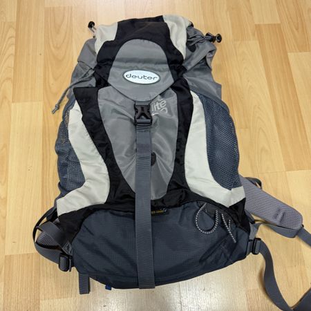 Deuter AC Lite 20 Rucksack grau schwarz gebraucht