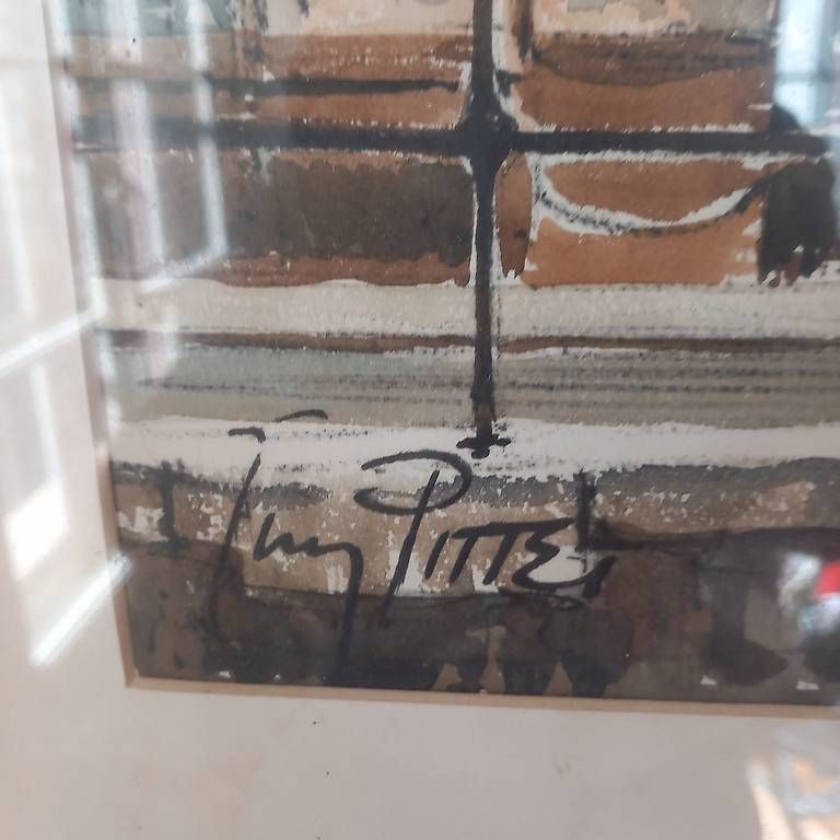 Gemälde: Aquarelle de Guy Pittet – Gebraucht aus Lausanne von mth01