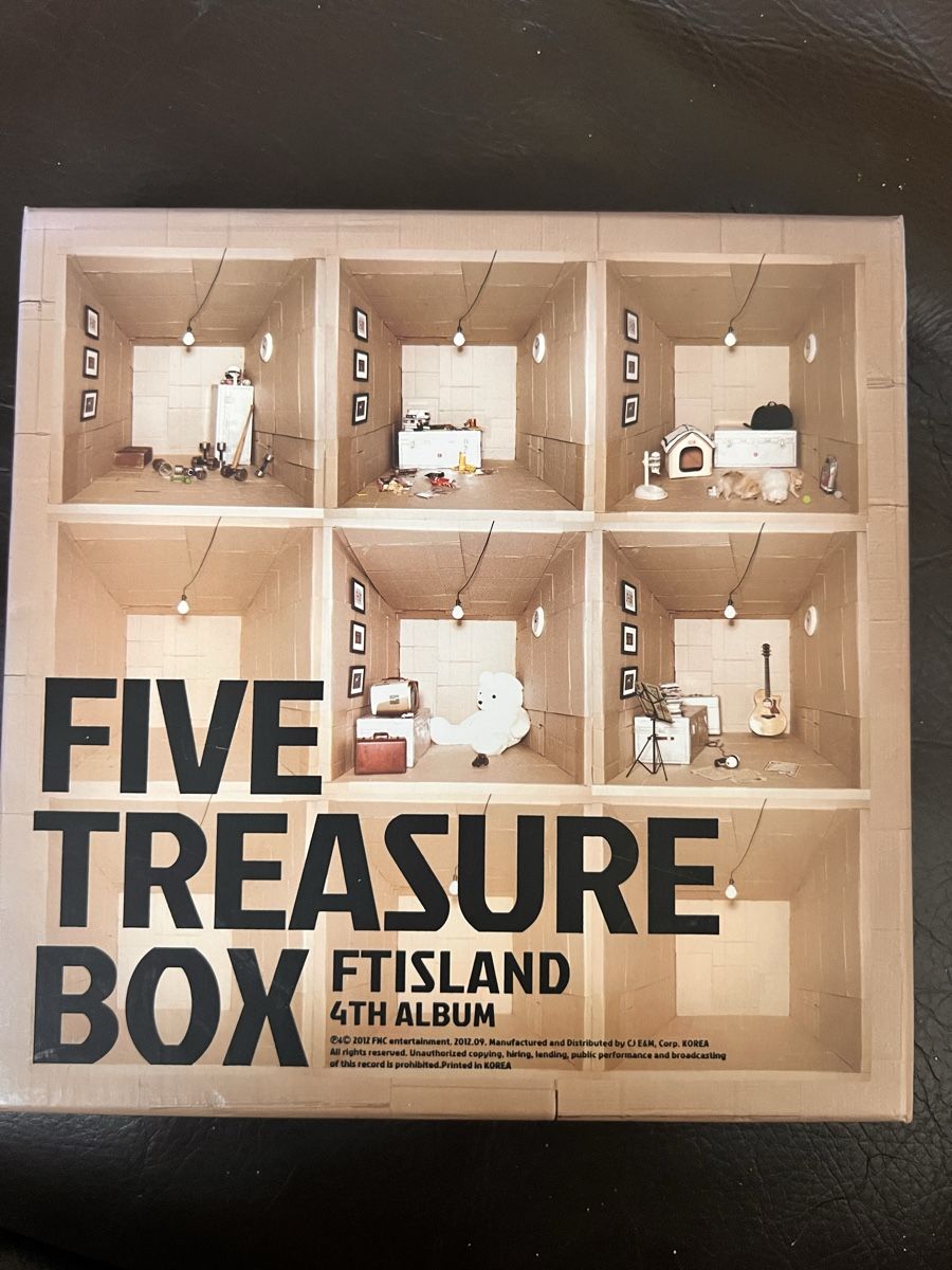 CDs: FTISLAND - Five Treasure Box 4th Album K-Pop CD – Neu (gemäss Beschreibung) aus Flumenthal von 19Frei.Wild93
