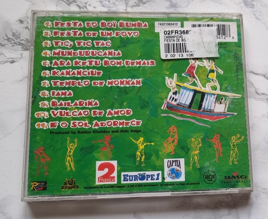 cd CARRAPICHO - Fiesta de boi bumba - 1996 | Kaufen auf Ricardo