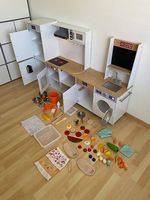 Spielküche Kinder Holz XXL verstellbar mit Licht und Sound