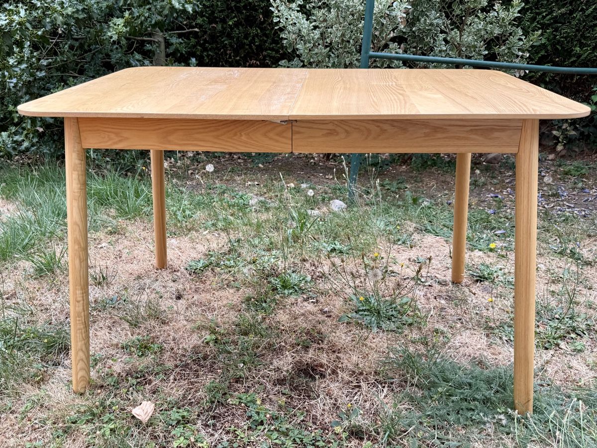 Tavoli: Table à manger extensible de 120 à 162 cm – Usato da La Tour-de-Peilz venduto da 3RST 1