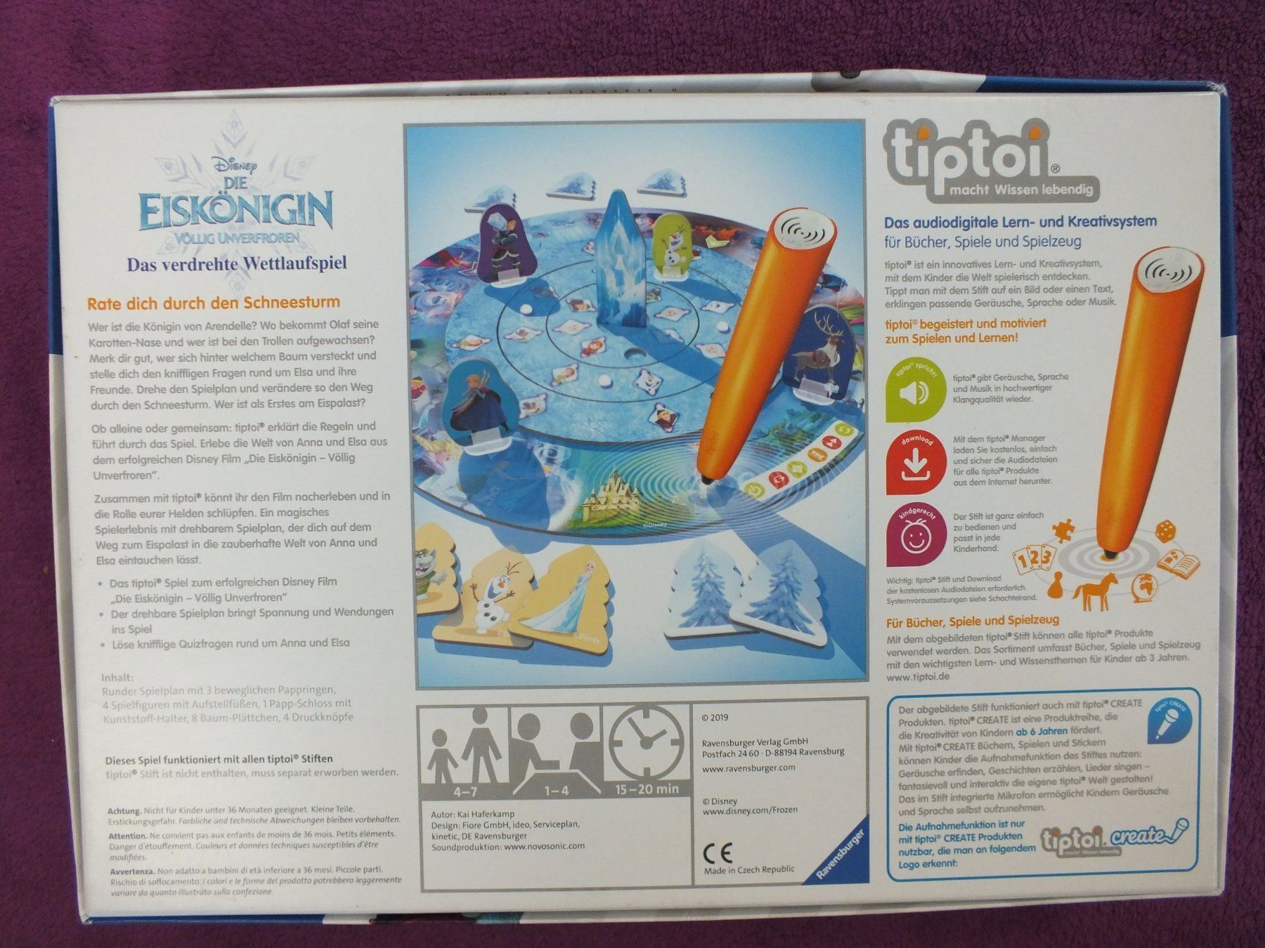 Ravensburger Giochi: tiptoi Spiel -" Die Eiskönigin..." – Usato da Müllheim Dorf venduto da Seeeule01 8