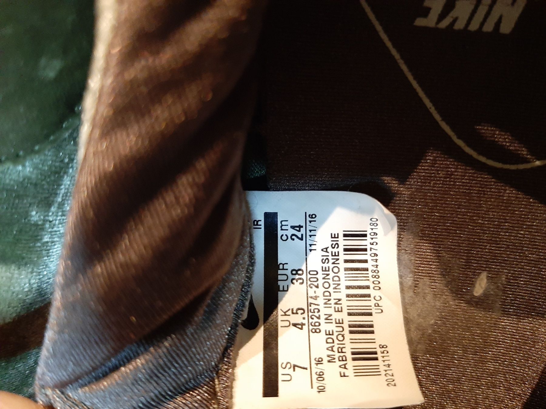 Scarpe da uomo: Nike Cortex Samt Schuhe Olivgrün 38 (besser 37!) – Usato da Bern venduto da Preloved.Nile.4.Sale 6