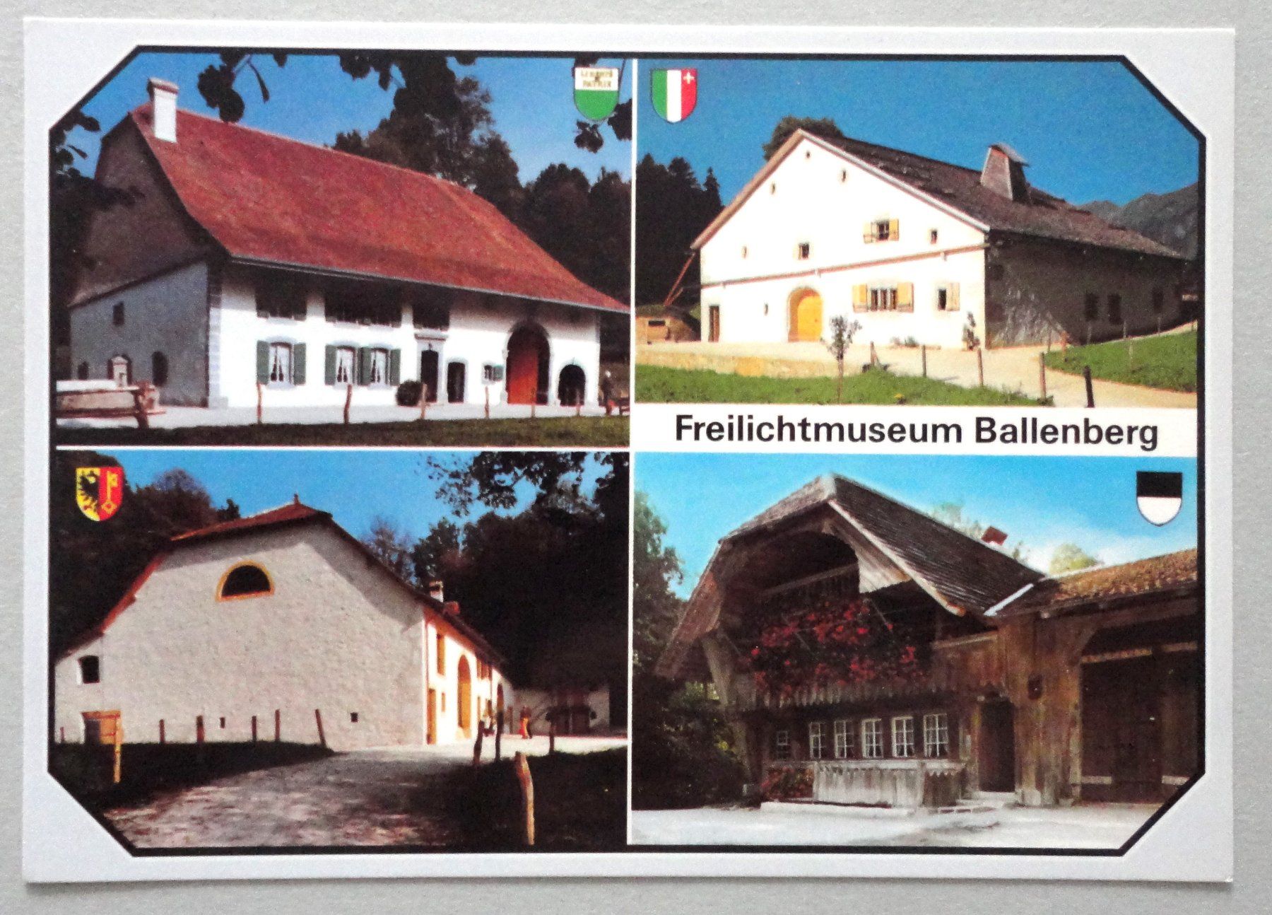 Ansichtskarten: Freilichtmuseum Ballenberg – Gebraucht aus Fétigny von Billy2miny