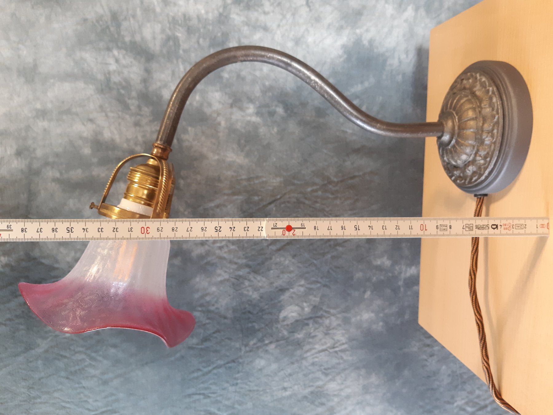 Lampade: Restaurierte Wandlampe Jugendstiel – Usato da Winterthur venduto da lampenretter 2