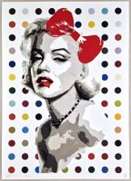 Death NYC Ltd Ed Pop Art Druck " Hirst Marilyn Monroe
