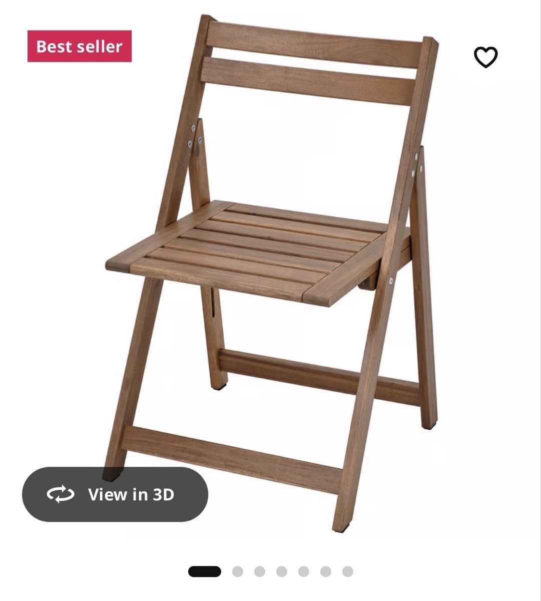 Ikea Set di tavolo e panche: IKEA: 1 applaro table + 4 nammaro chairs + 4 pillows/covers – Usato da Pully venduto da Sell_it_all 3