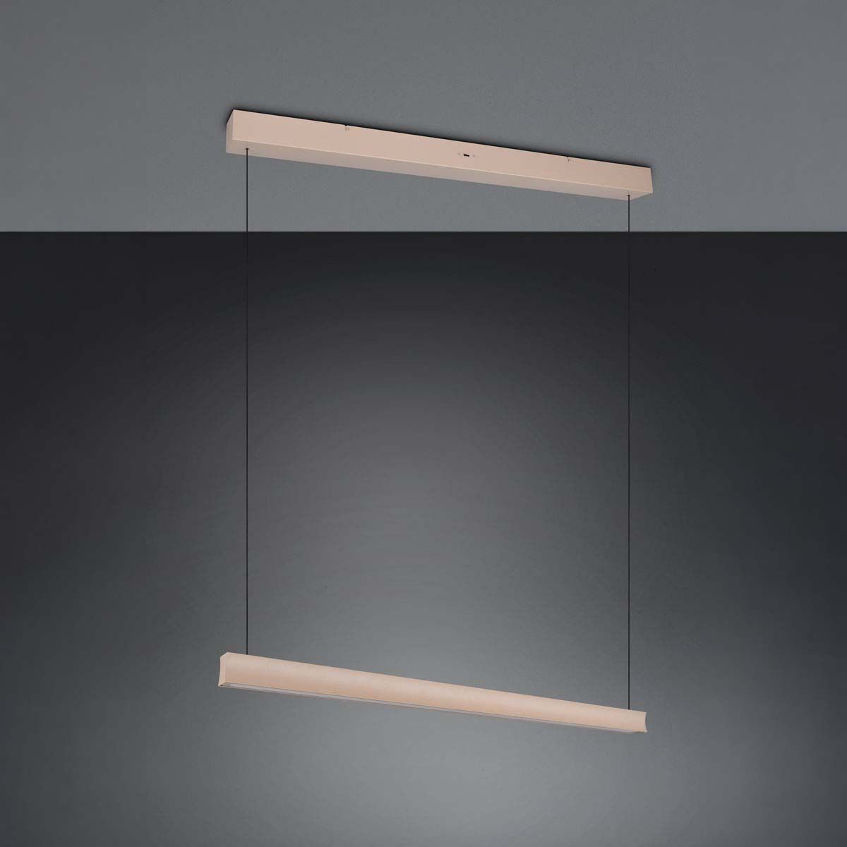 Lampadari & plafoniere: LED Pendelleuchte, Beige, 113 cm x 9 cm – Nuovo (secondo la descrizione) da Kreuzlingen venduto da Smart-Light 7