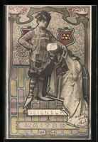 Seigneur Maitre, Dame verbeugt sich vor 