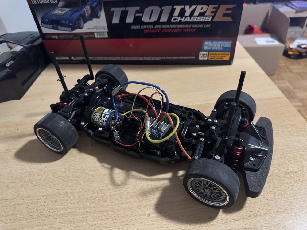 Tamiya TT-02/TRF Halbkardan (2 Stück) – 42 Mm Hart Eloxiert – RC-Zubehör Für TT-02 Typ-S & TB Evo.6 – Optimierte Antriebswellen