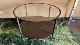 Glas-Couchtisch Rund 75cm Durchmesser