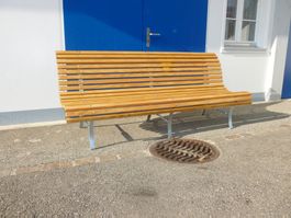Gartenbank Natur lasiert