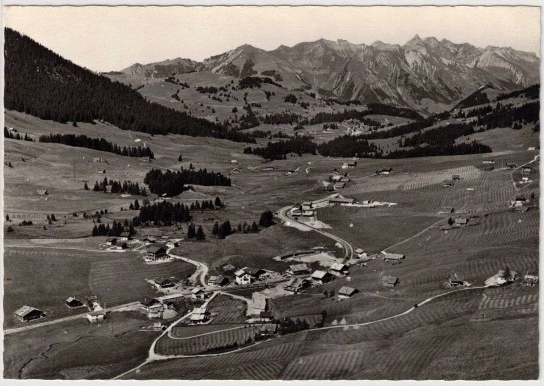 Cartoline postali: Col des Mosses - Gondelbahn Pic Chaussy – Usato da Binningen venduto da Mountainrider