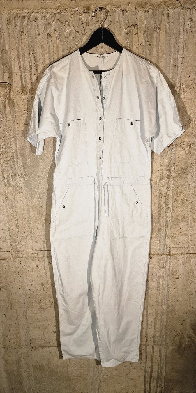 Jumpsuits: Sommerlicher Jumpsuit, hellblau, Grösse M – Gebraucht aus Affeltrangen von Szafaoli