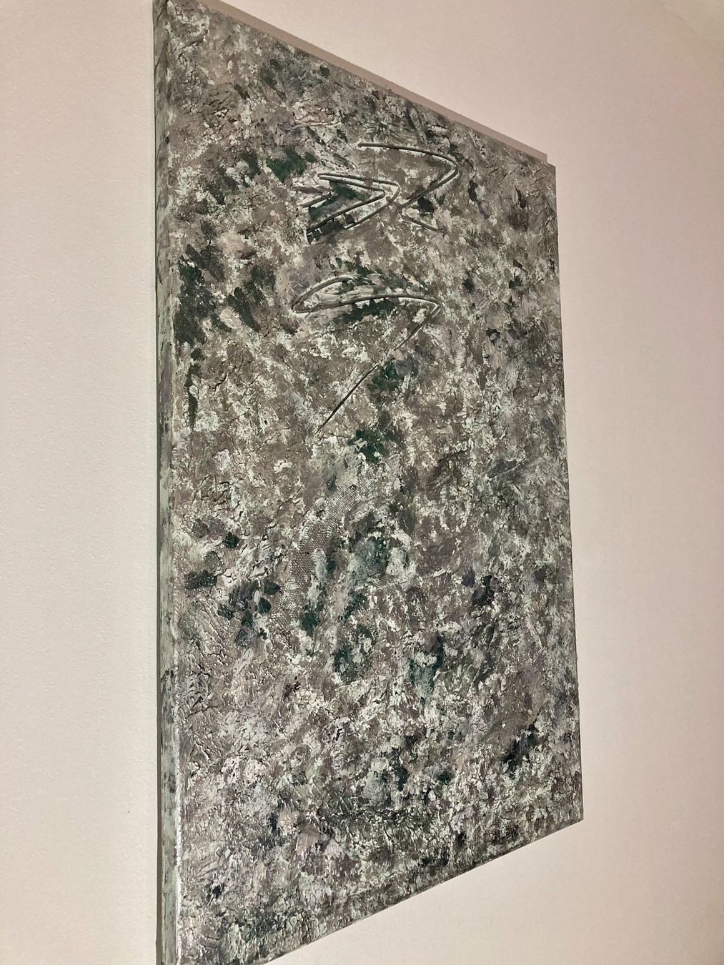 Tableaux: Acrylbild Unikat abstrakte Kunst – Neuf (Voir description) à Wildhaus par cayo 1