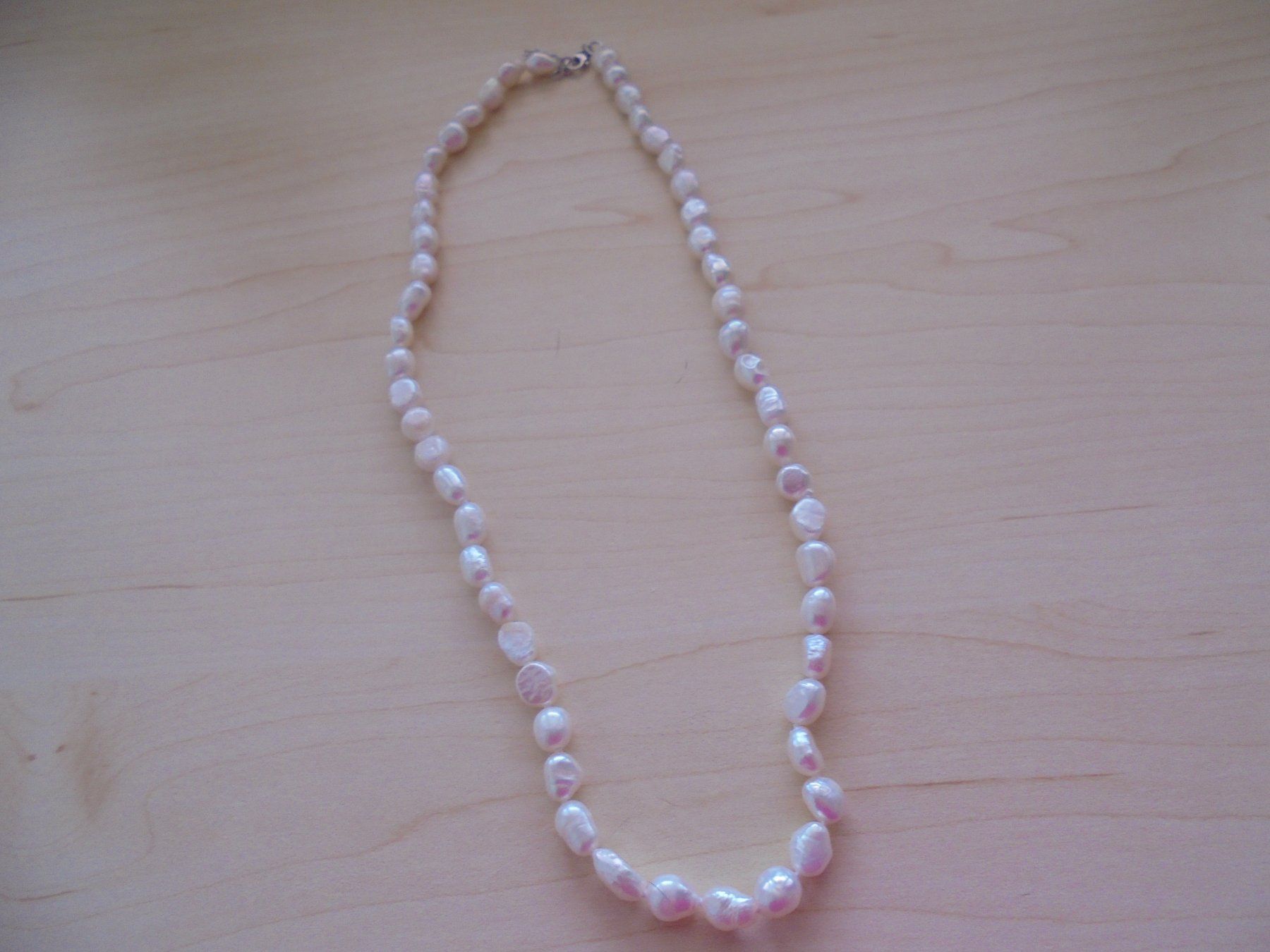 Perle (finte): Echtschmuck: Kette Süsswasserzuchtperlen, Länge 45cm – Nuovo (secondo la descrizione) da Zuchwil venduto da maumauchi 3