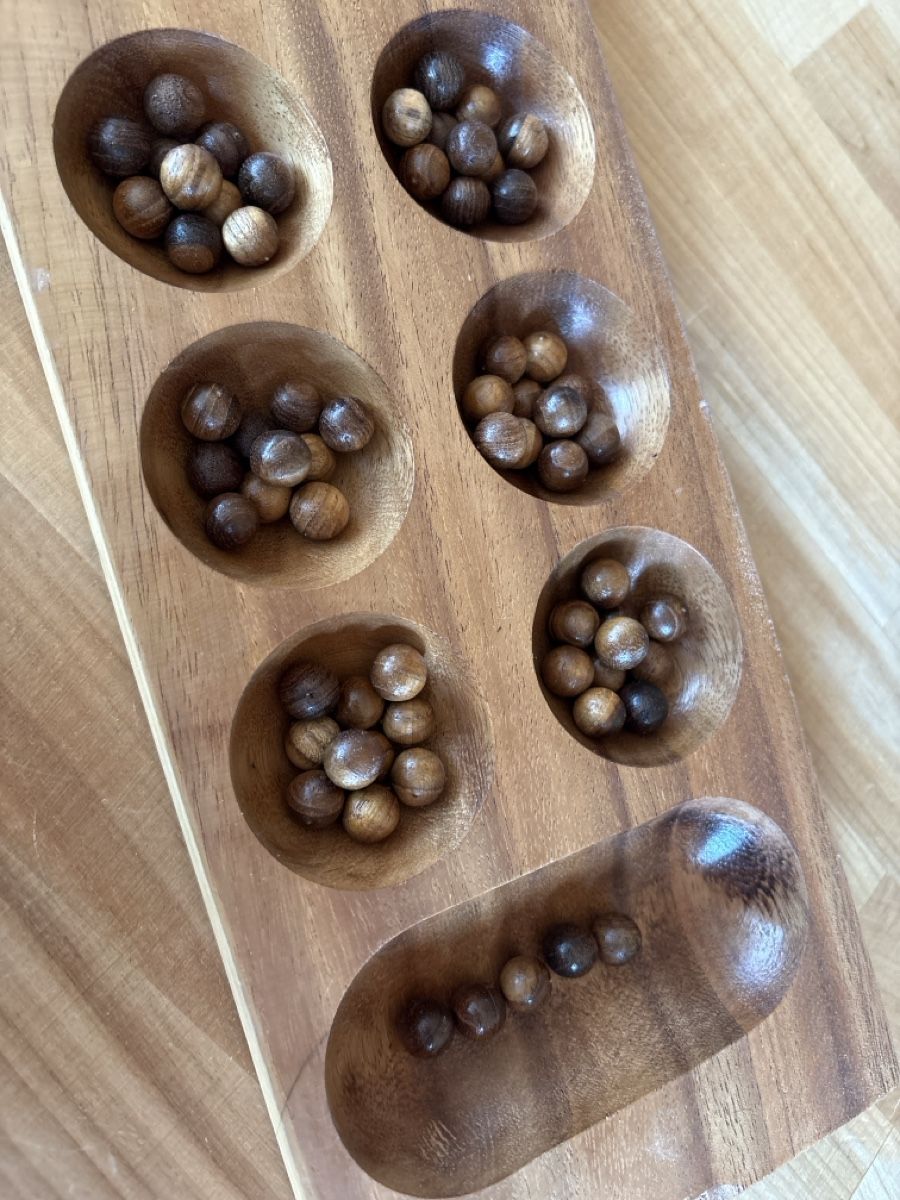 Giochi: Kalaha Spiel aus Holz – Usato da Rümlang venduto da euqinom16 1