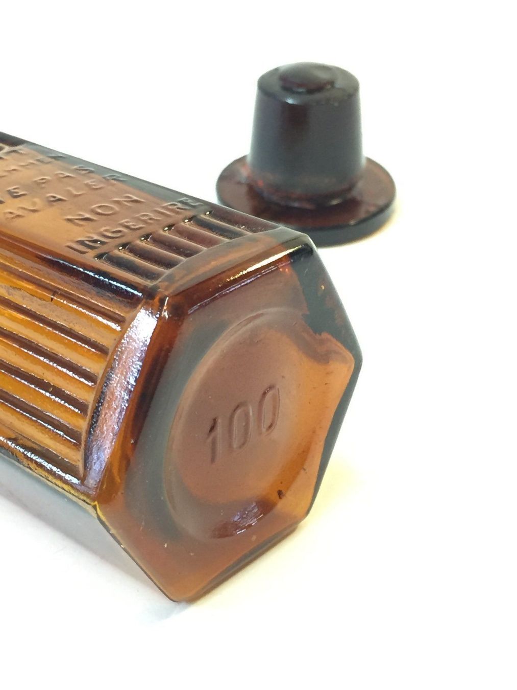 Accessori da laboratorio: Antike Apotkekerflasche mit Glasdeckel – Usato da Schaffhausen venduto da vintageworld 7