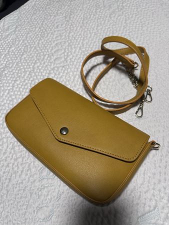 Elegante Senfgelbe Clutch