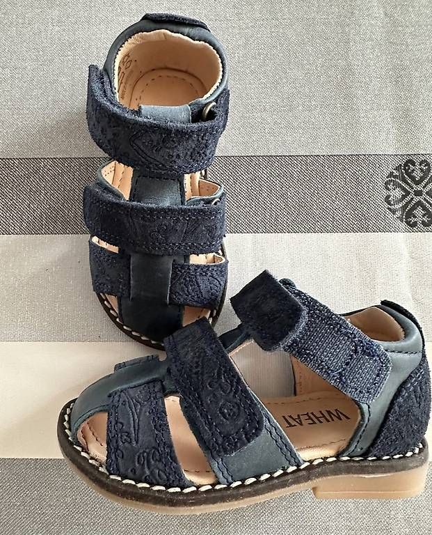 Wheat Herrenschuhe: Neue Ledersandalen von Wheat / Gr. 20 – Neu und originalverpackt aus Wynau von marif23 1