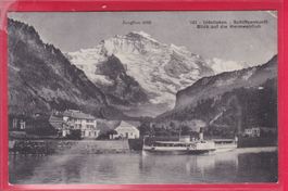 INTERLAKEN - SCHIFFSANKUNFT, 10.5.1914
