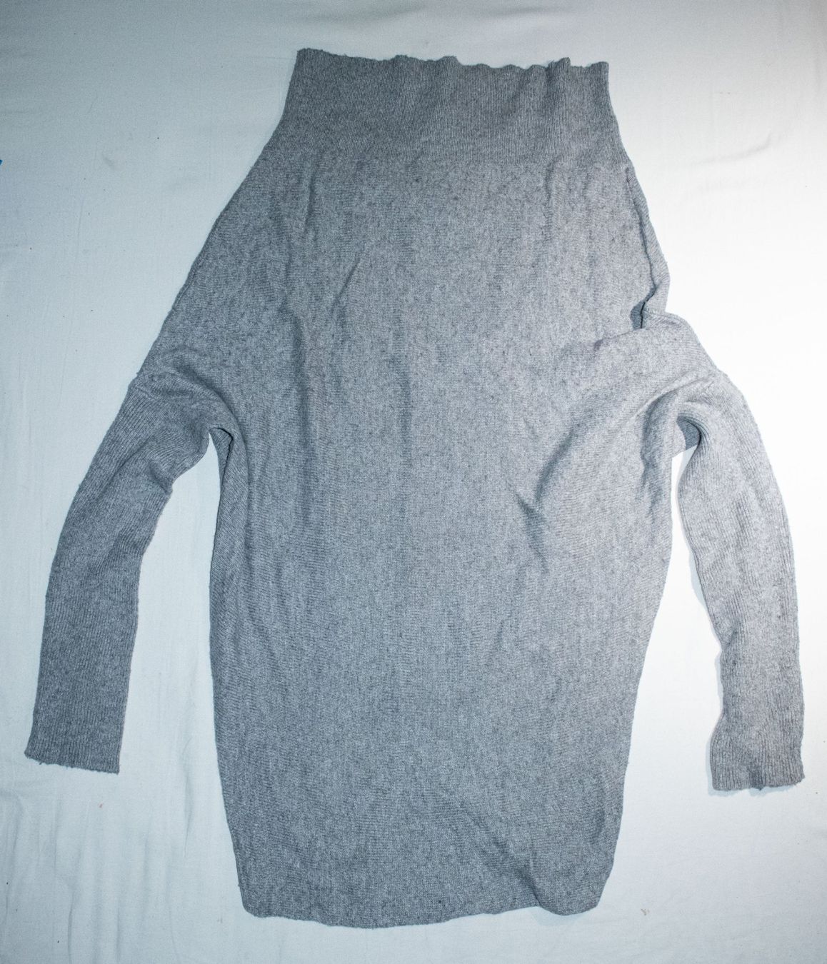Kookai Maglioni & Felpe: Kookai Baumwollpullover Wollpullover grau spezieller Schnitt – Usato da Biel/Bienne venduto da tim_pww5