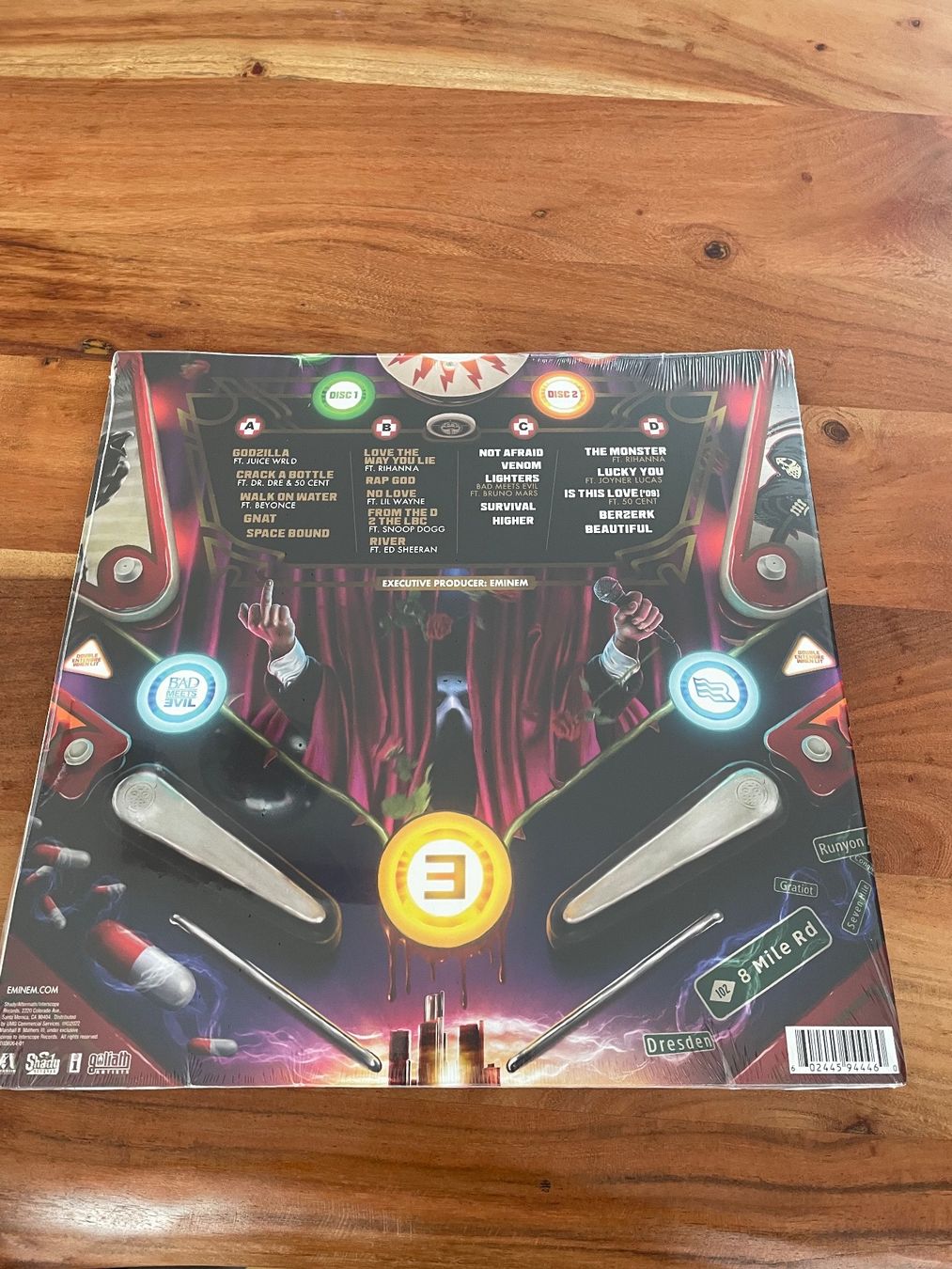 Dischi in vinile: Eminem Curtain Call 2 orange Vinyl – Nuovo e nell'imballaggio originale da Döttingen venduto da Rabbitred 1