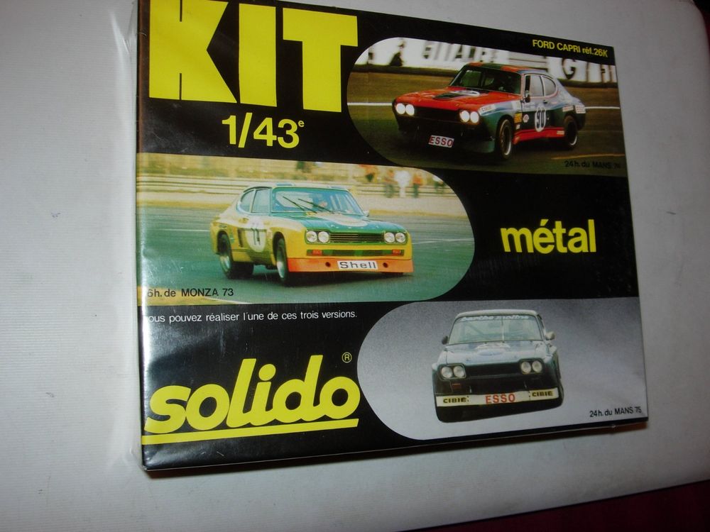 SOLIDO 1/43 FORD CAPRI 2600 RV Réf : 176