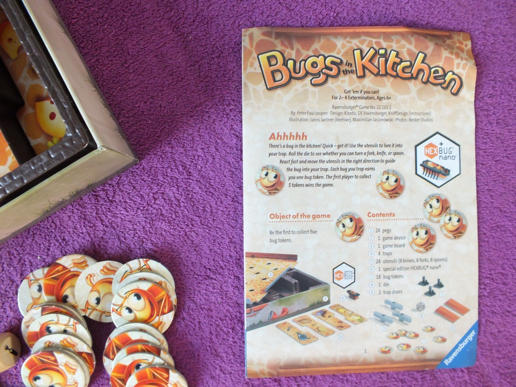 Ravensburger Giochi: Ravensburger Spiel - Kakerlakak - Englisch – Usato da Müllheim Dorf venduto da Seeeule01 3
