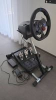 Logitech G29 Gaming Lenkrad mit Pedalen und Wheel Stand Pro