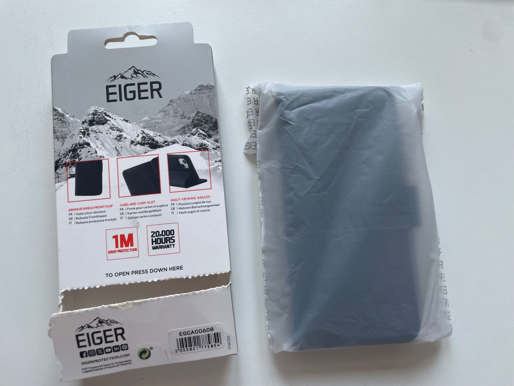 Eiger Covers & Schutzfolien: EIGER Google Pixel 8a Walletcase bookstyle Eiger North Folio – Neu (gemäss Beschreibung) aus St Gallen von Giidi 4