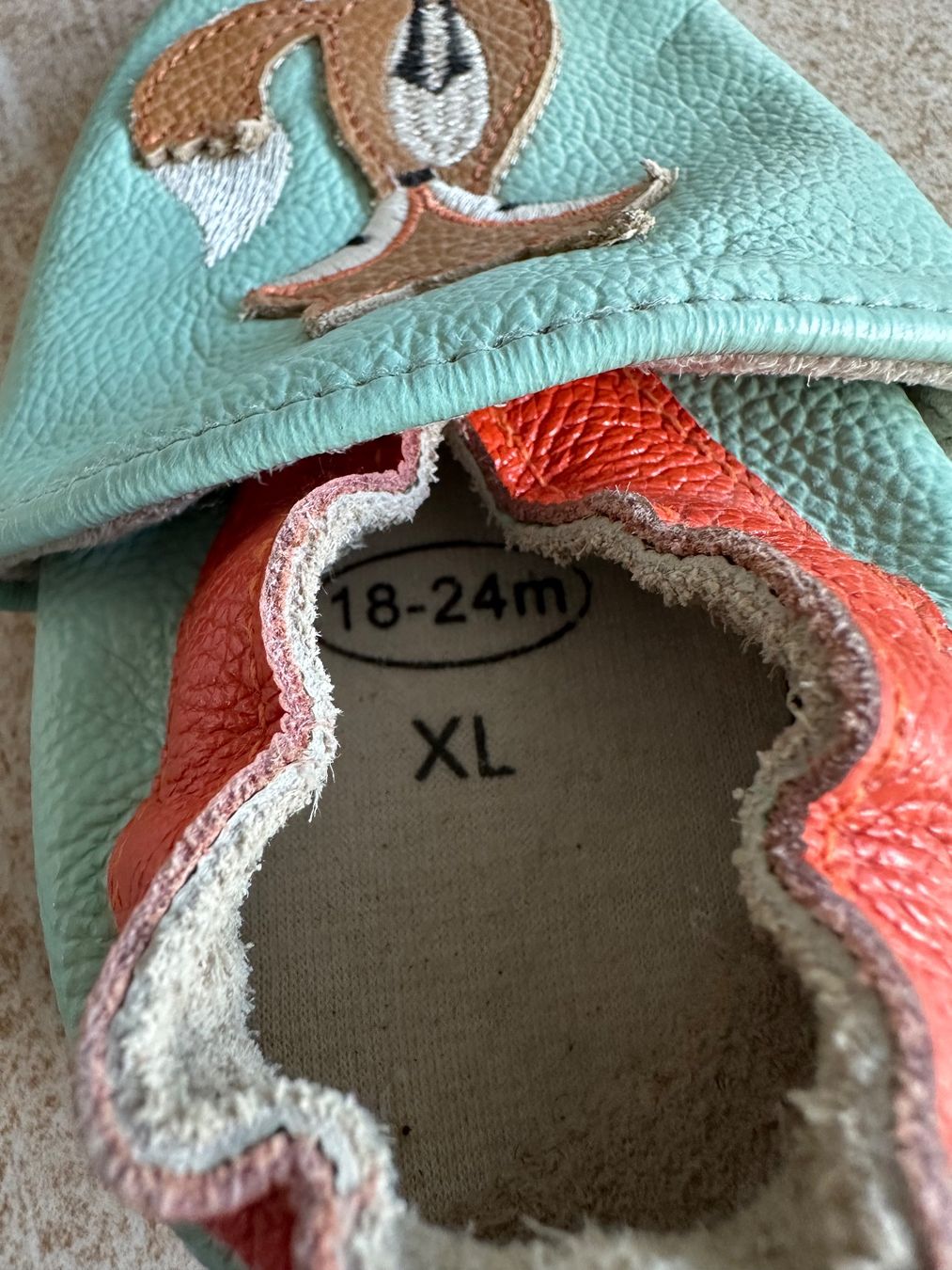 Scarpe per ragazzi: LEDERFINKEN 18-24 MT. FUCHS MINT – Nuovo (secondo la descrizione) da Dübendorf venduto da liism 2