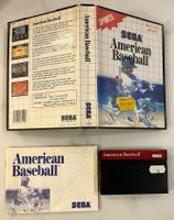 SEGA Master System American Baseball OVP CIB