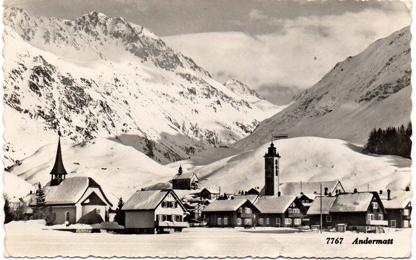 Ansichtskarten: ANDERMATT – Gebraucht aus Jona von philajona